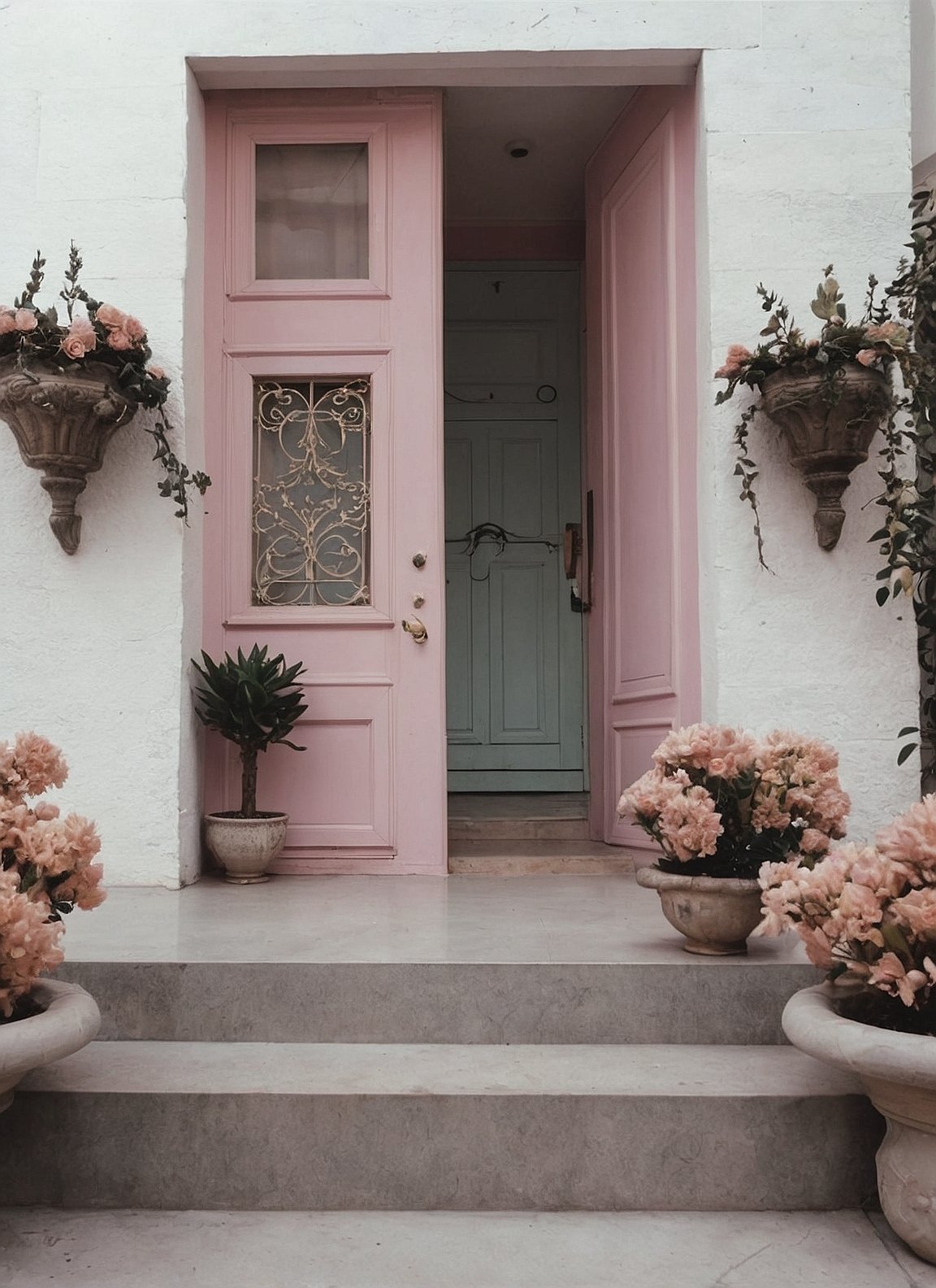 Blush Entrance - Pastel Doorway Series