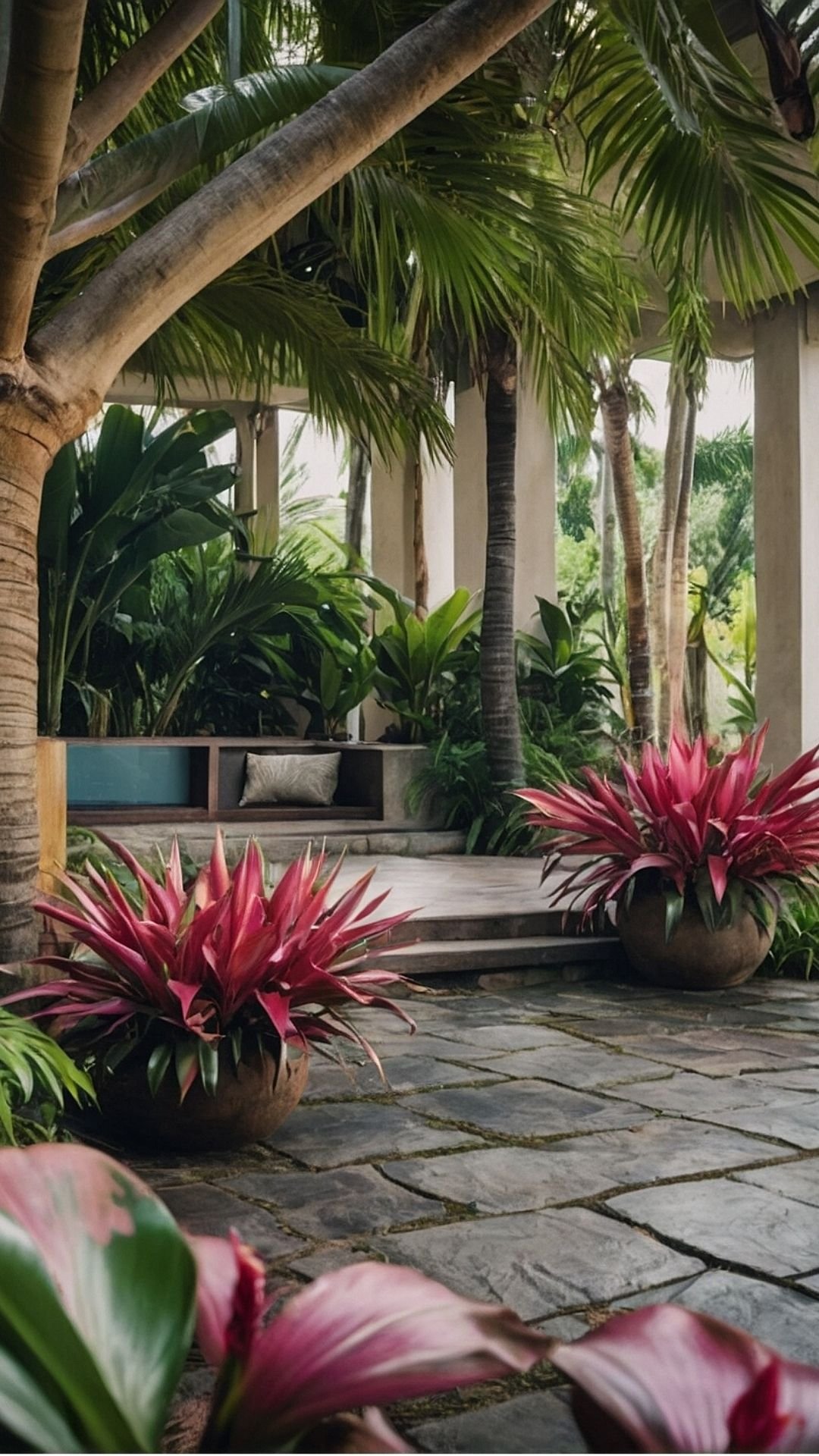 Palms Promenade: A Stroll Through Tropical Splendor