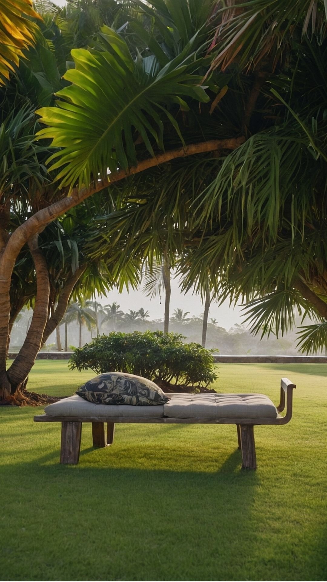 Sunset Repose: The Lounging Glory of the Tropics