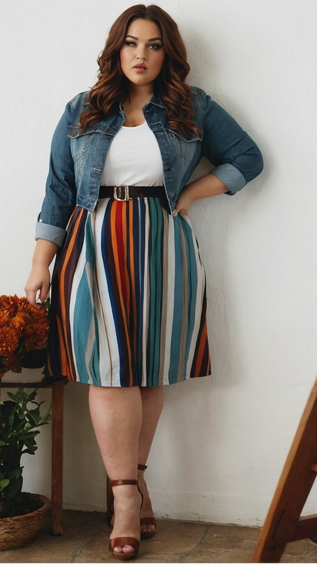 Adorable Plus Size Outfits for Autumn.