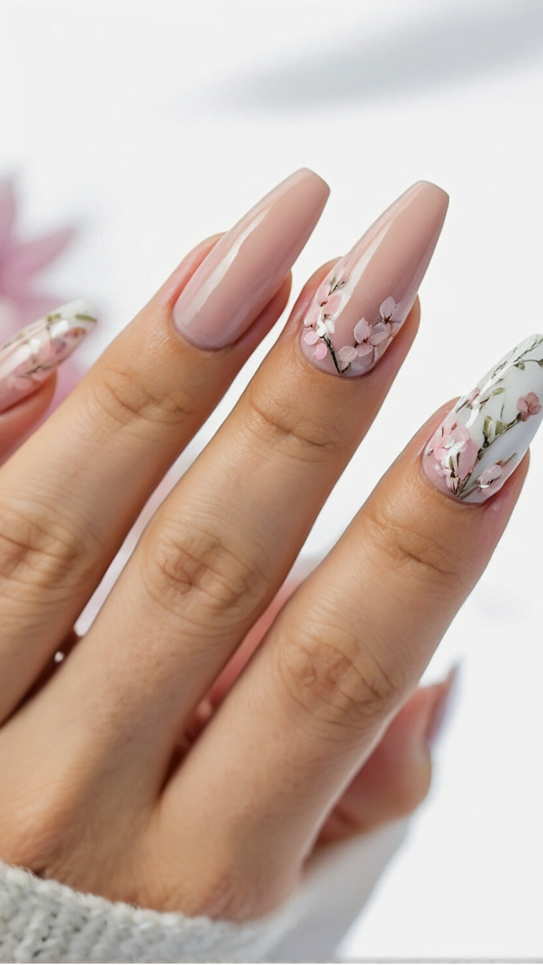 Short Spring Nail Art Ideas Short Spring Nail Art Ideas