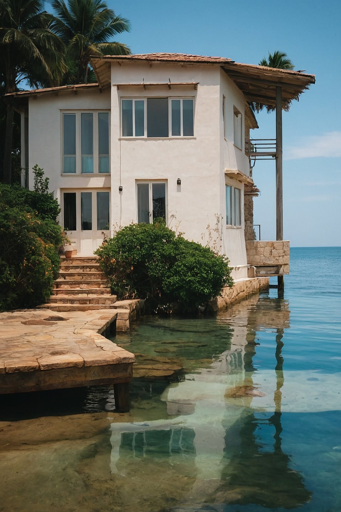 OceanFront Rustic Elegance Villa