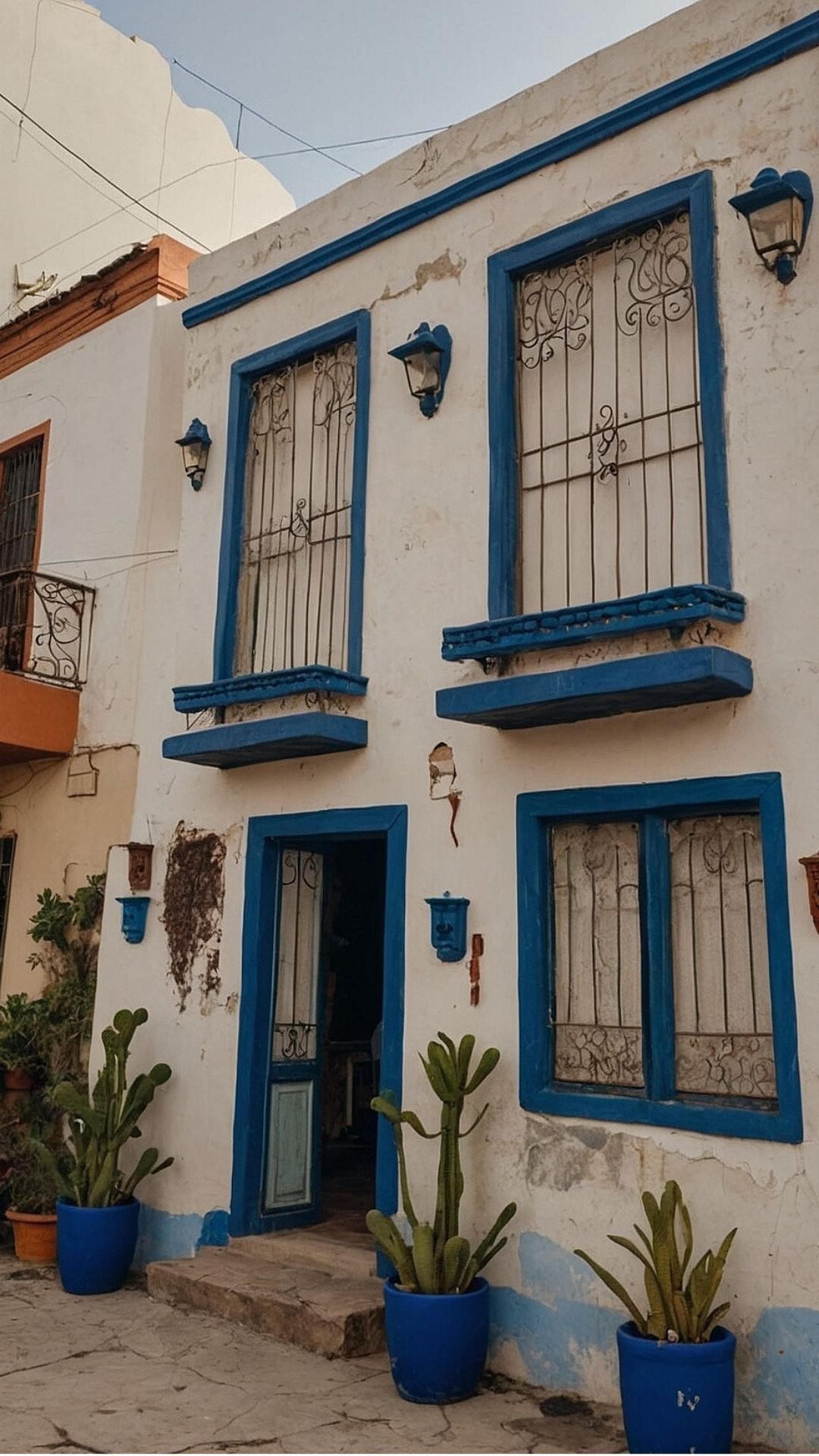 Blue Hues and Colonial Views: A Mexican Tale