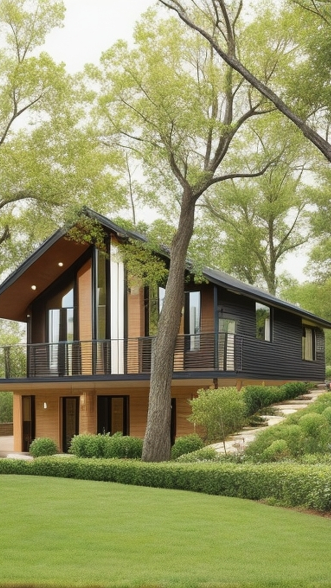 Sleek Modern One-Story Home Designs