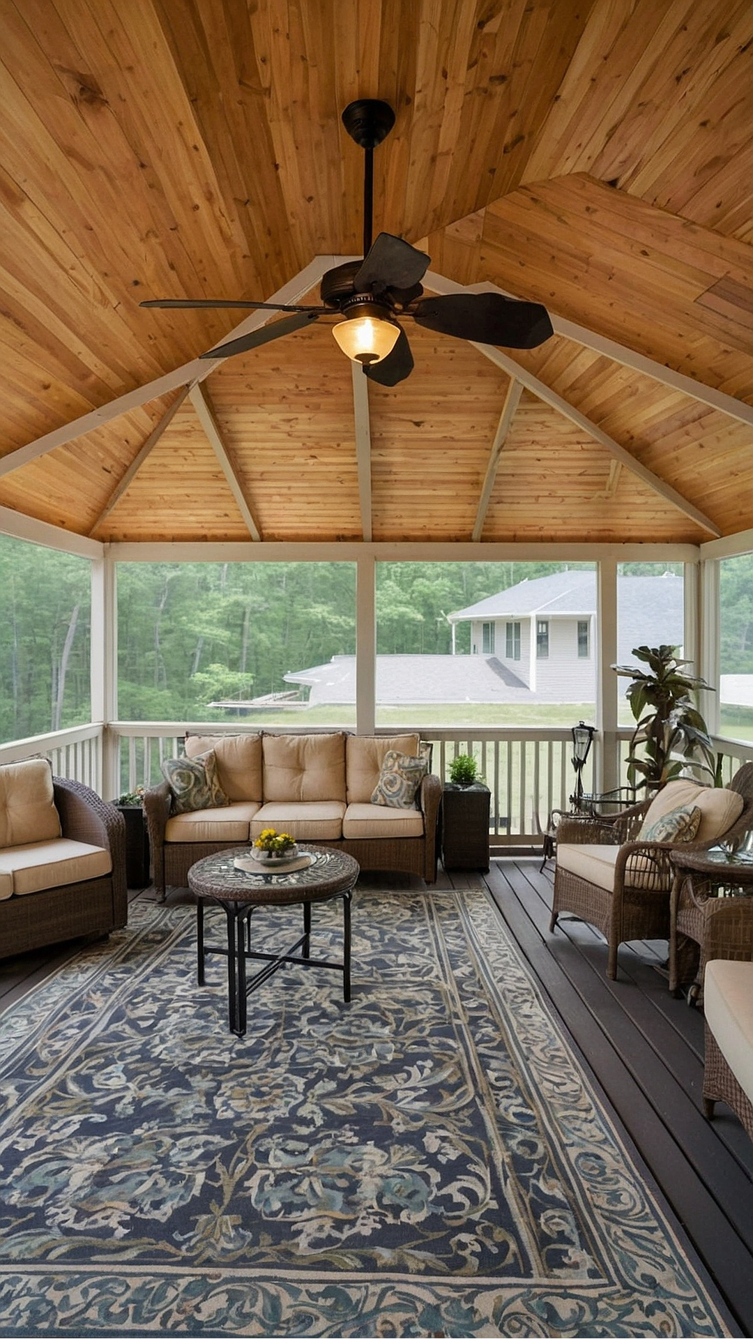 Enclosed Oasis: Screened Porch Plans