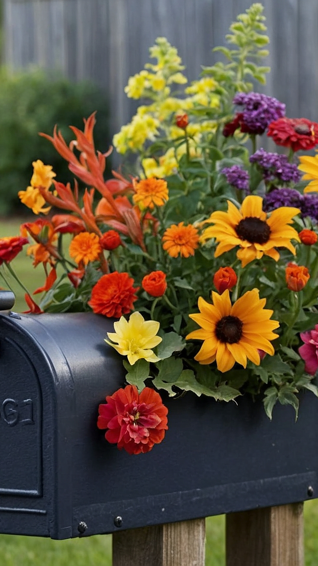 Blooming Mailbox Beauties