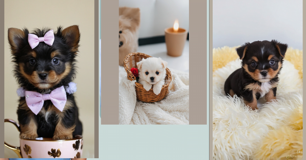 Pint-sized Delights: Exploring 15 Cute Teacup Puppies