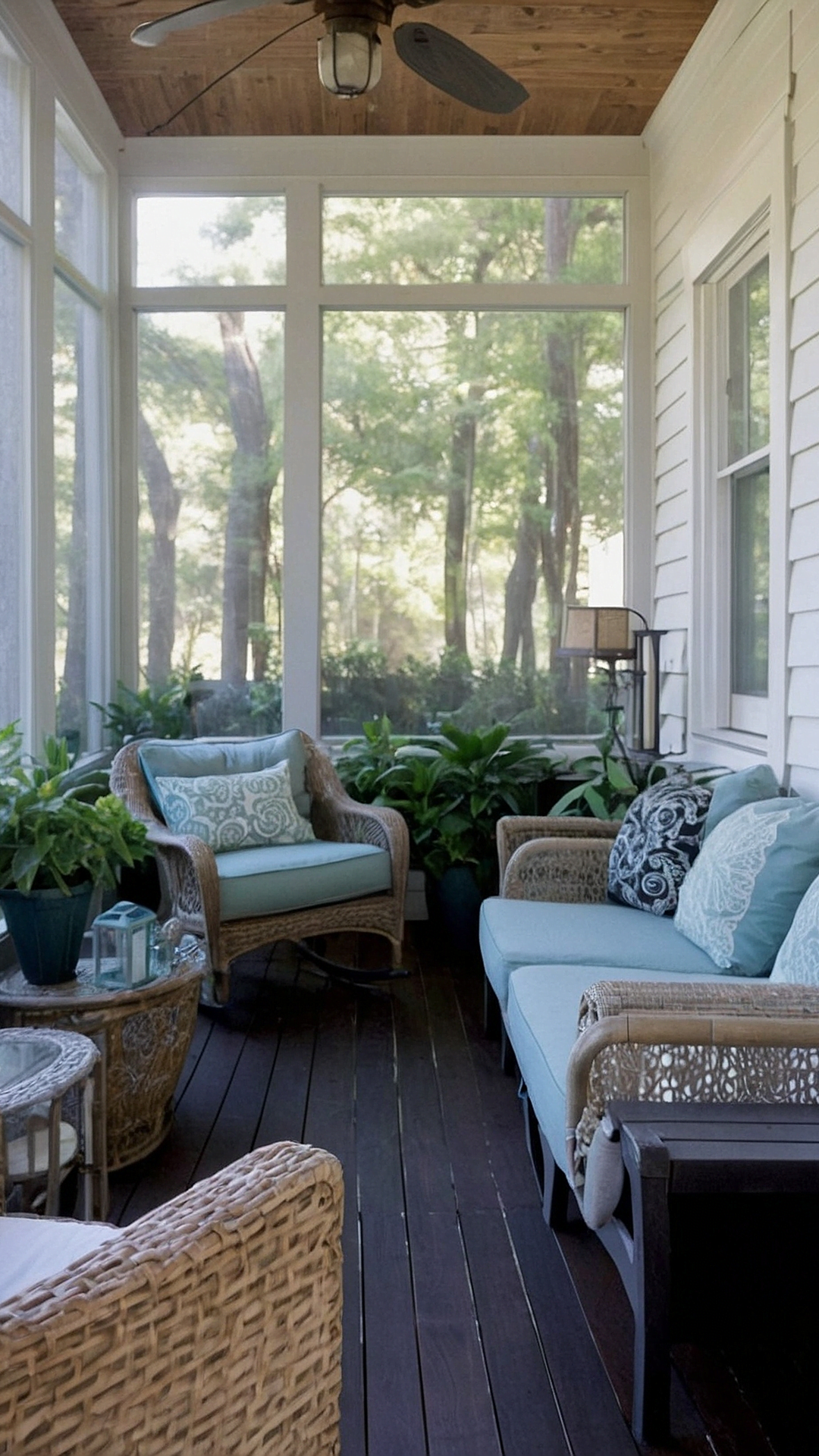 Fresh Air Haven: Screened Porch Schemes