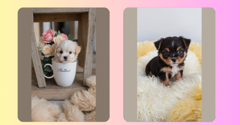 The Cutest Teacup Puppies: A Visual Delight