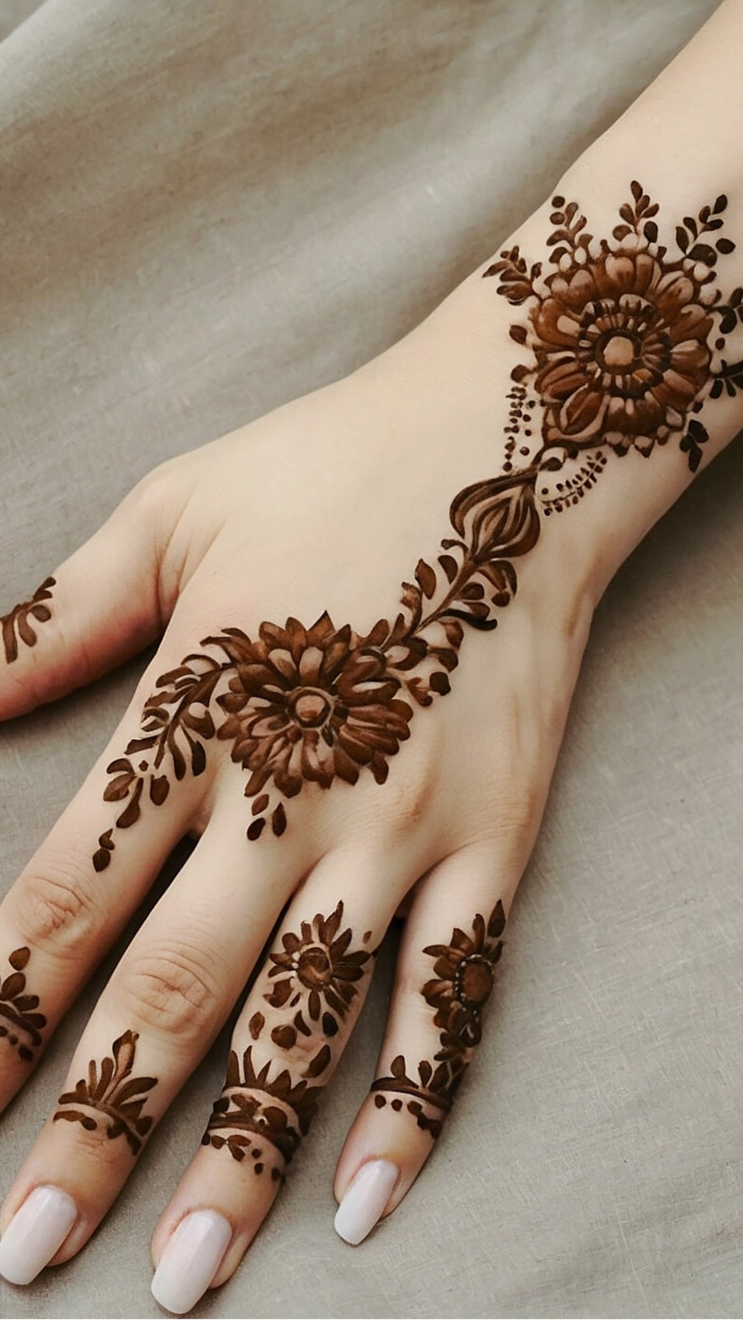 Ethereal Butterfly Henna Art for Summer