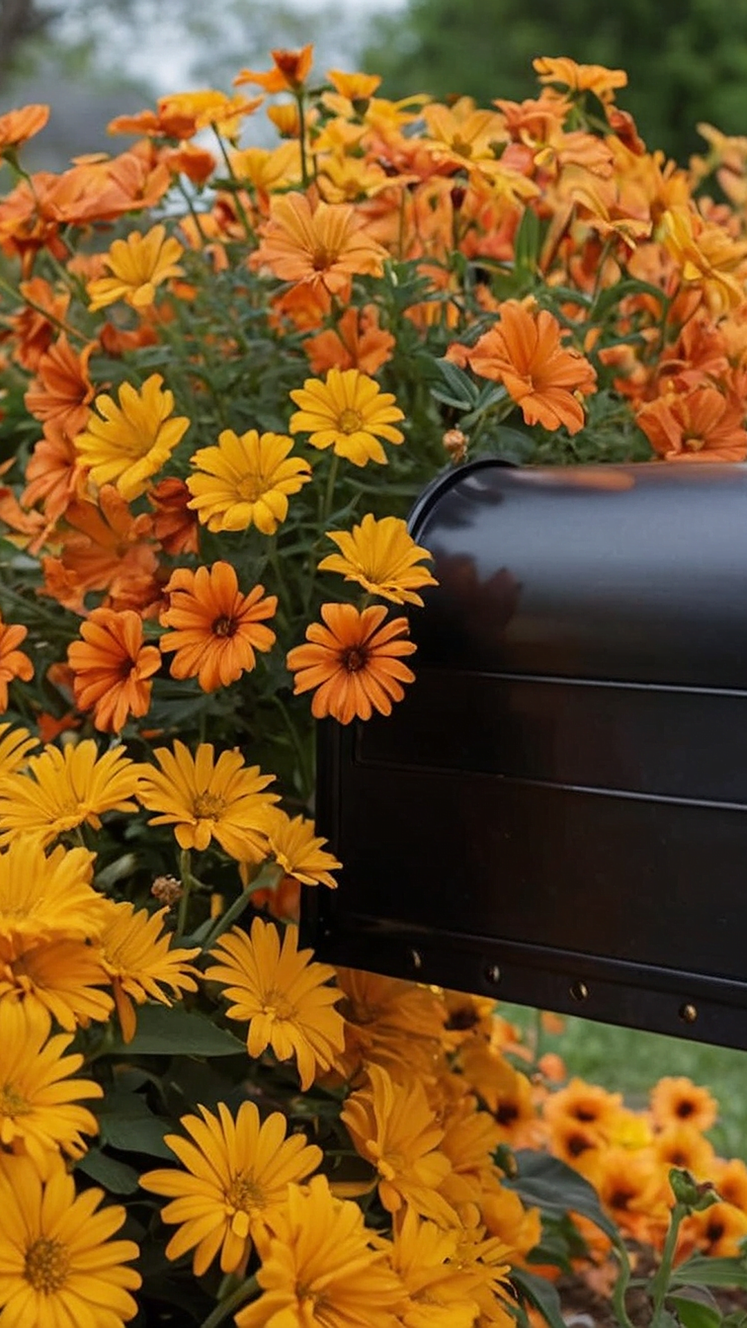 Mailbox Floral Retreat