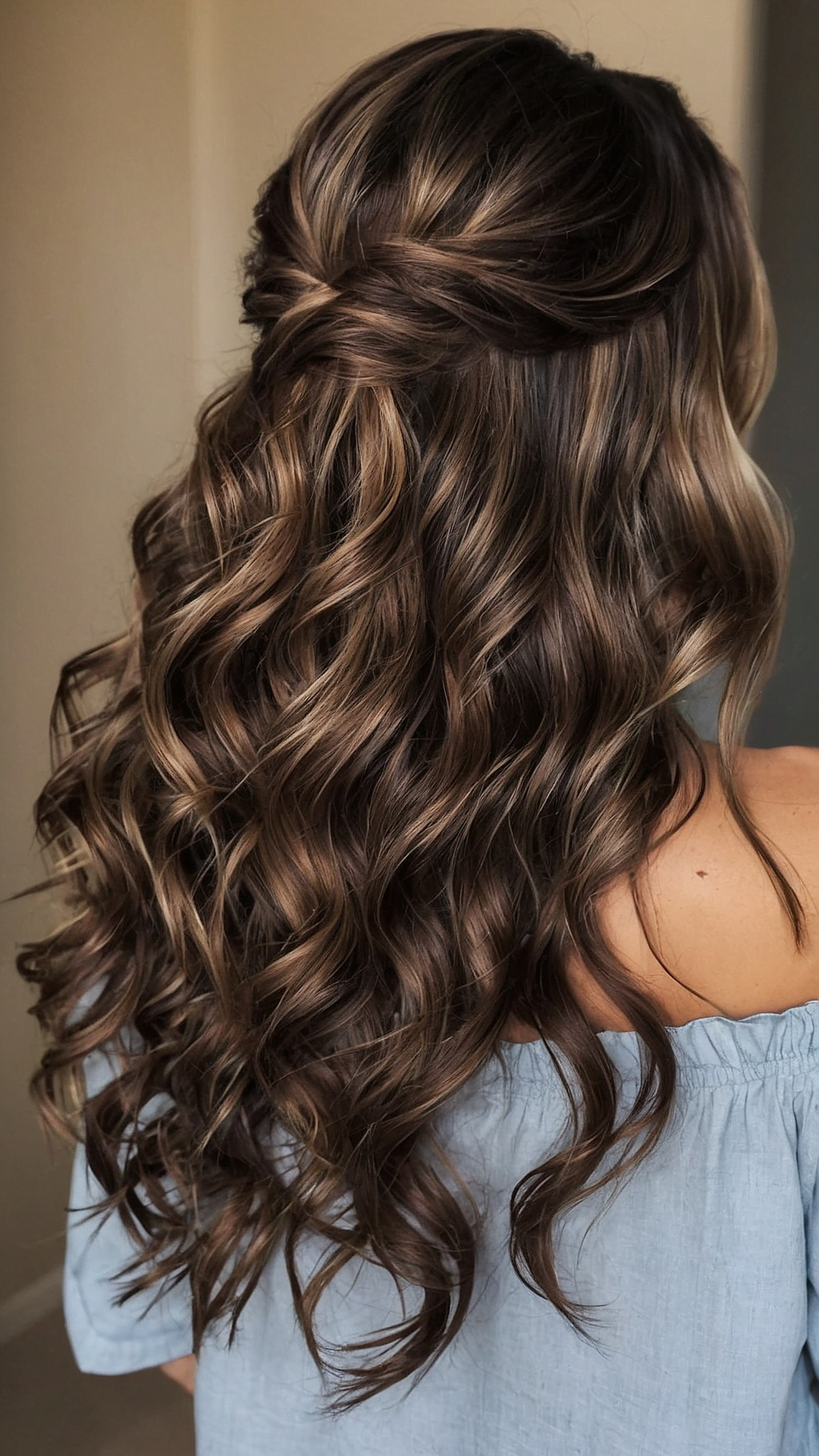 Tidal Elegance: Wavy Hair Styles Showcase