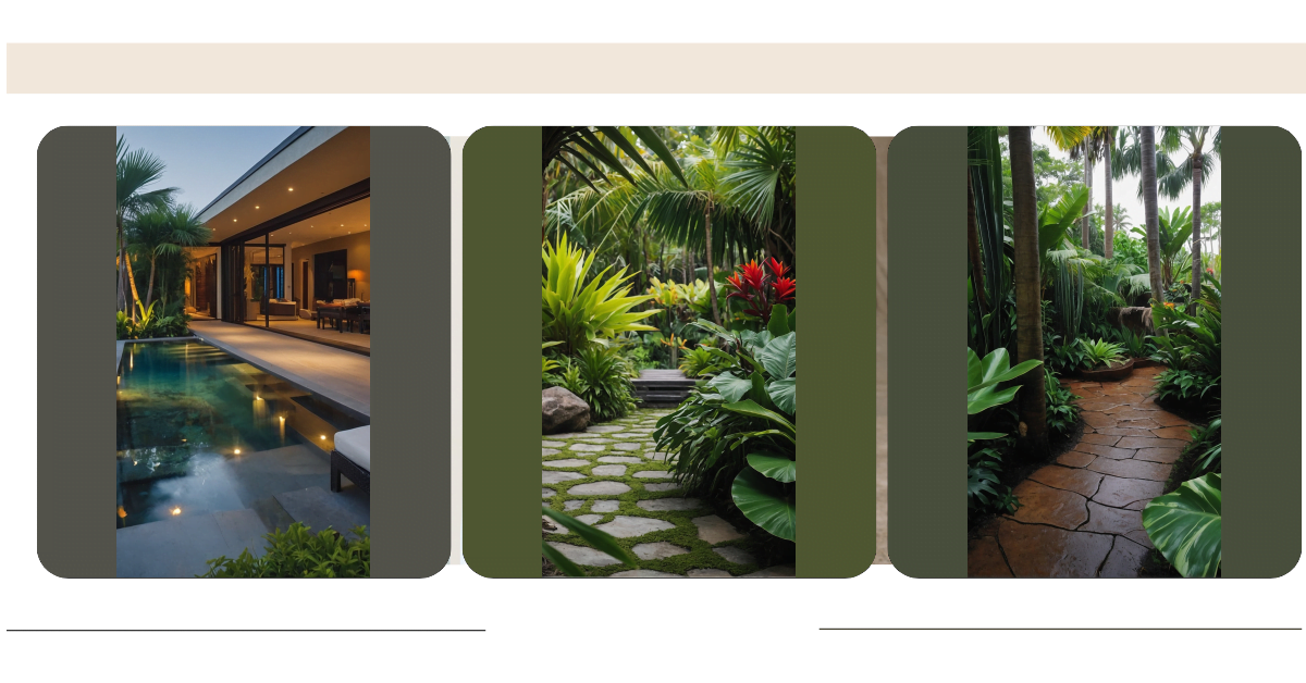 Blooming Paradise: 15 Tropical Landscaping Ideas for Captivating Outdoor Spaces
