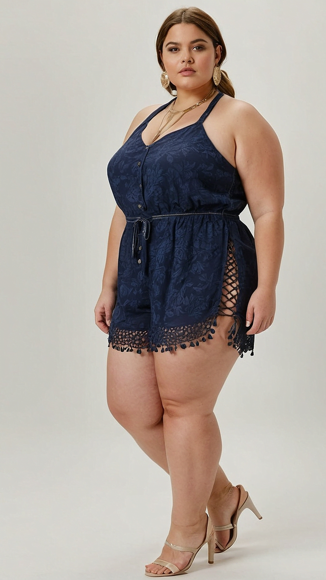 Outdoor Party Outfit Ideas for Plus-Sized Women in Summer