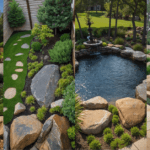 Enhancing Your Landscape: 15 Stunning Large Rock Ideas for Your Front Yard