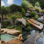 Rustic Charm: Enhancing Your Farmhouse Front Yard with Large Rocks