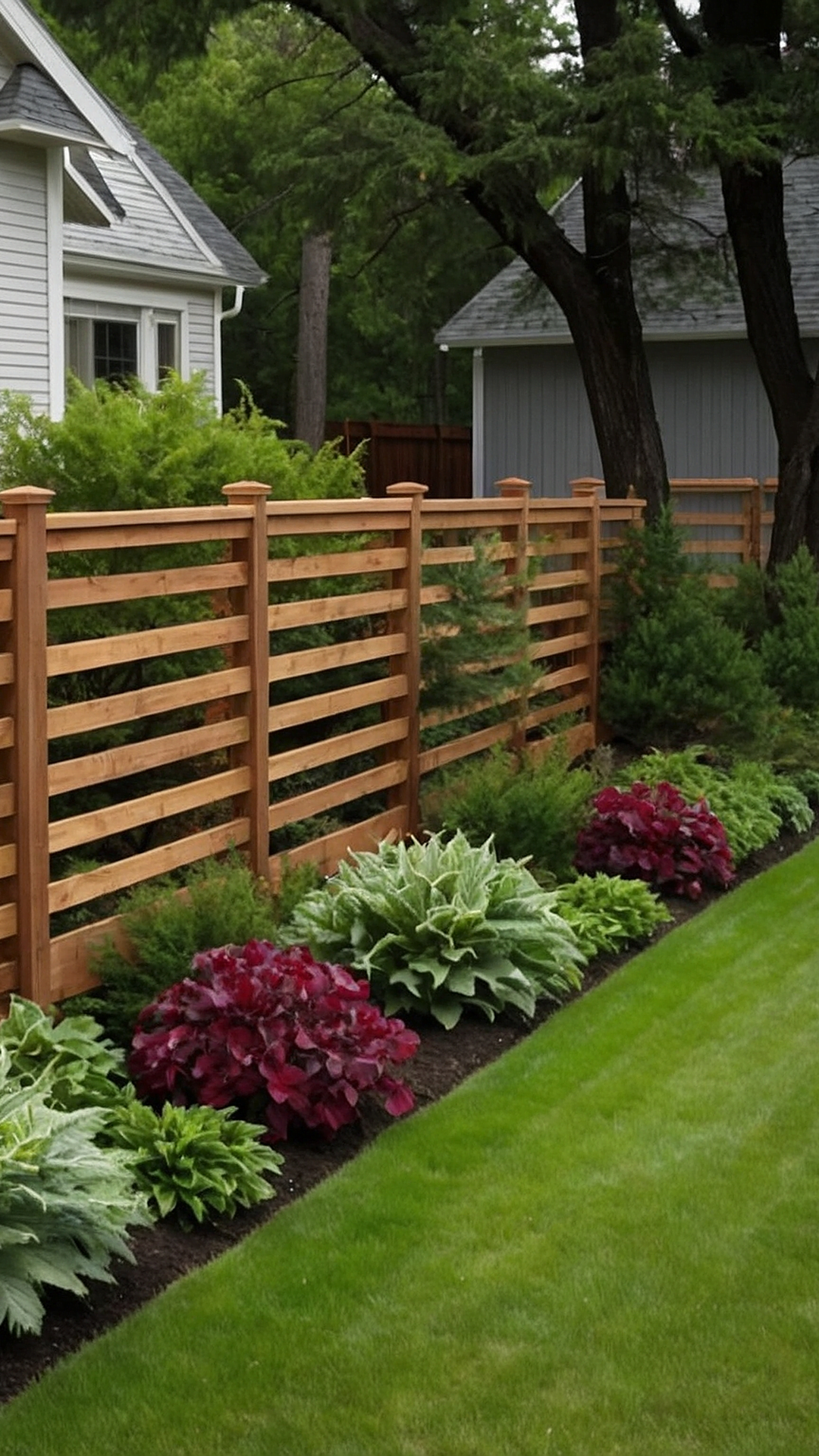 Boundary Beauties: Unique Landscaping Along Fences