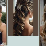 Sparkle and Shine: 15 Half Up Half Down Wedding Hairstyles to Wow Every Guest