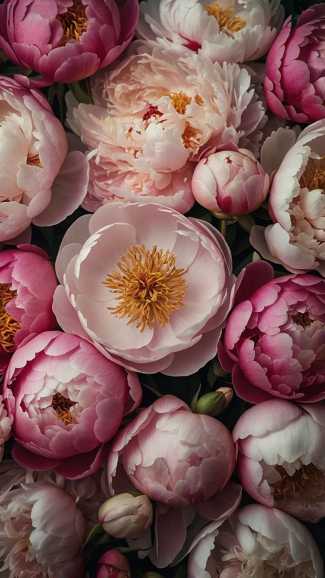 Romantic Blooms: Stunning Peony Wallpaper Designs