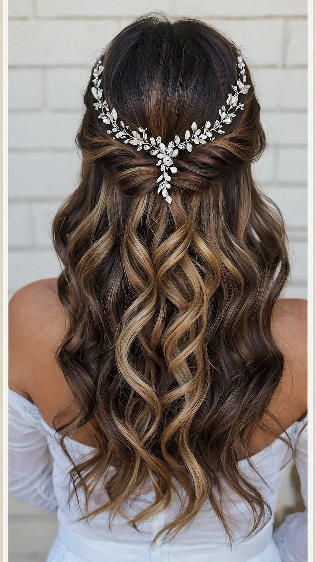 Whimsical Half Up Half Down Wedding Hair Looks Compilation