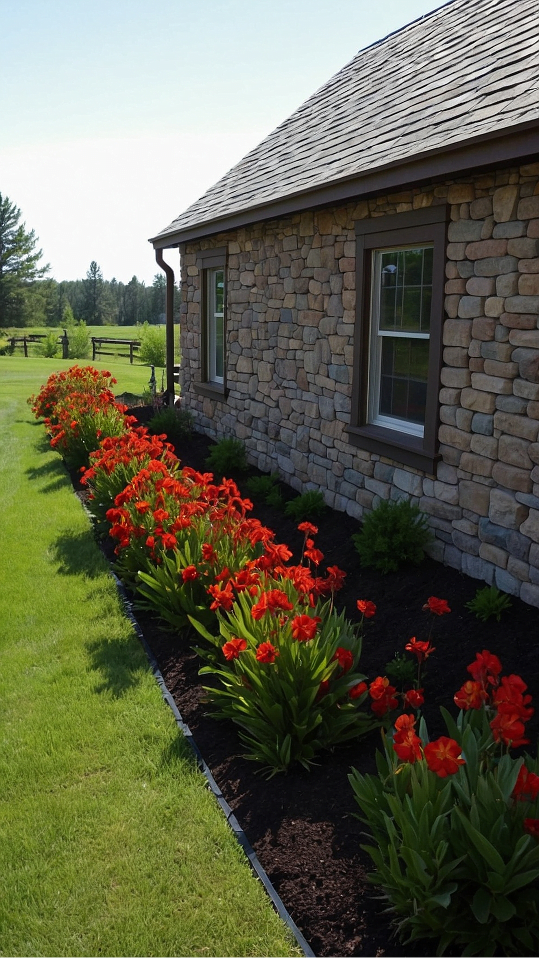 Hedge Haven: Stunning Fence Line Landscaping