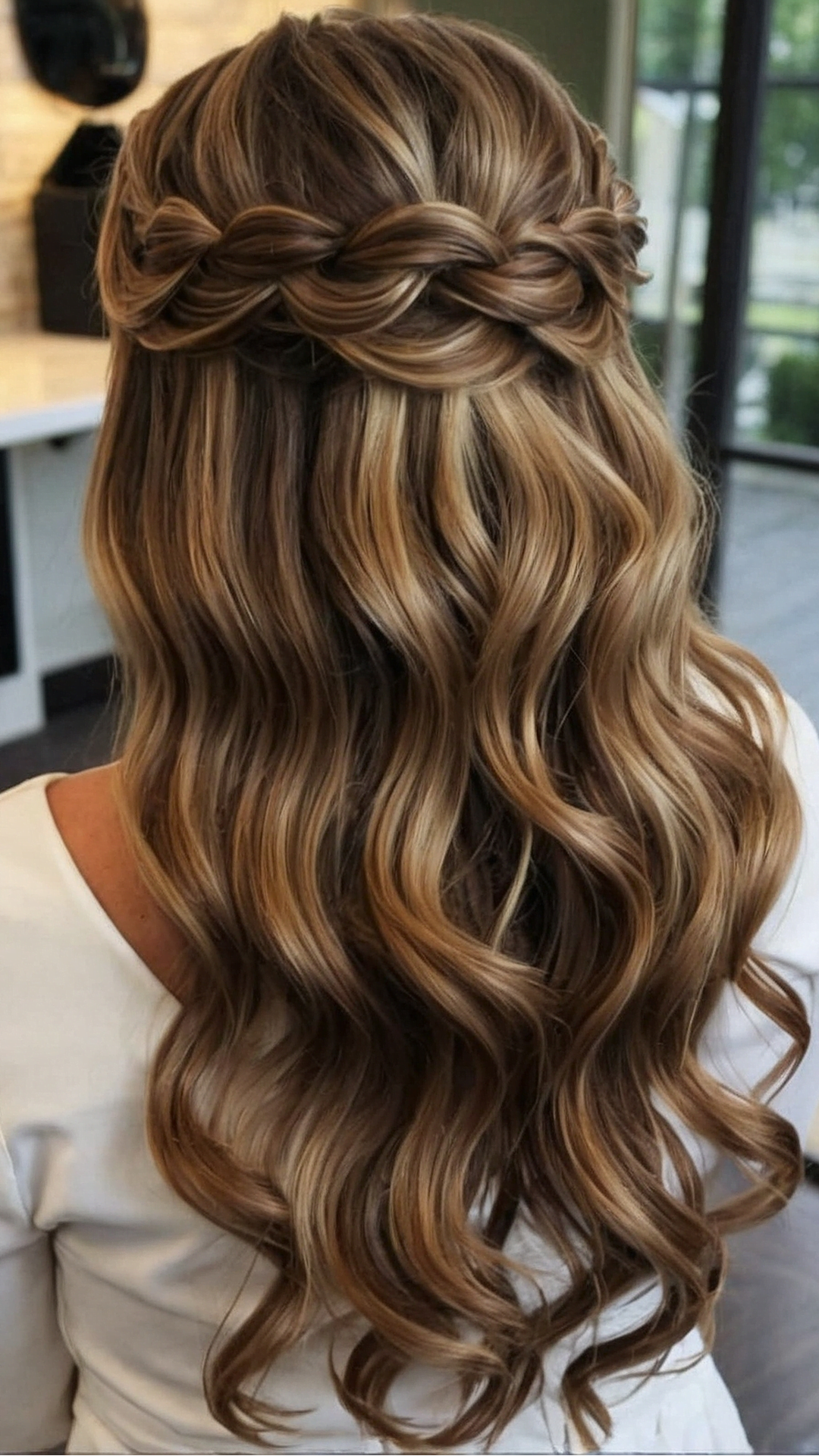 Romantic Half-Up Hairstyles for Prom