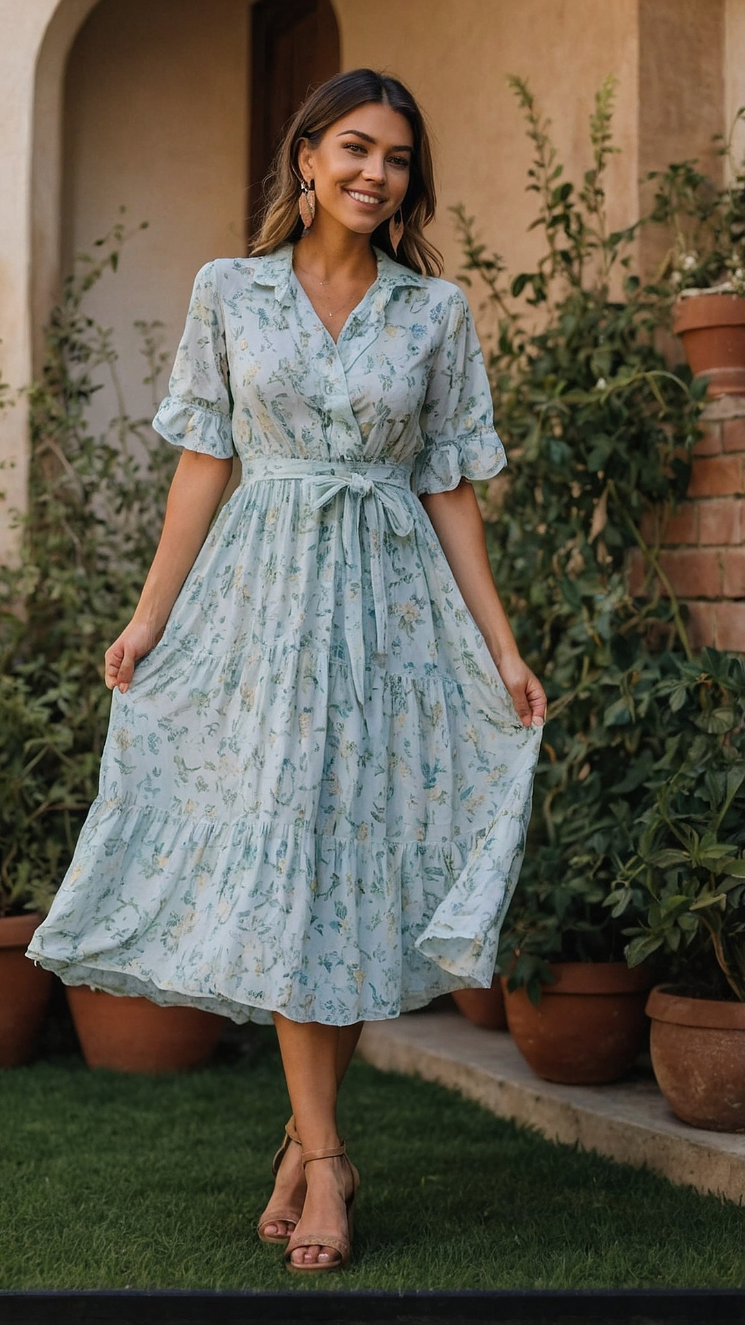 Botanical Dreams: Floral Maxi Dress Lookbook