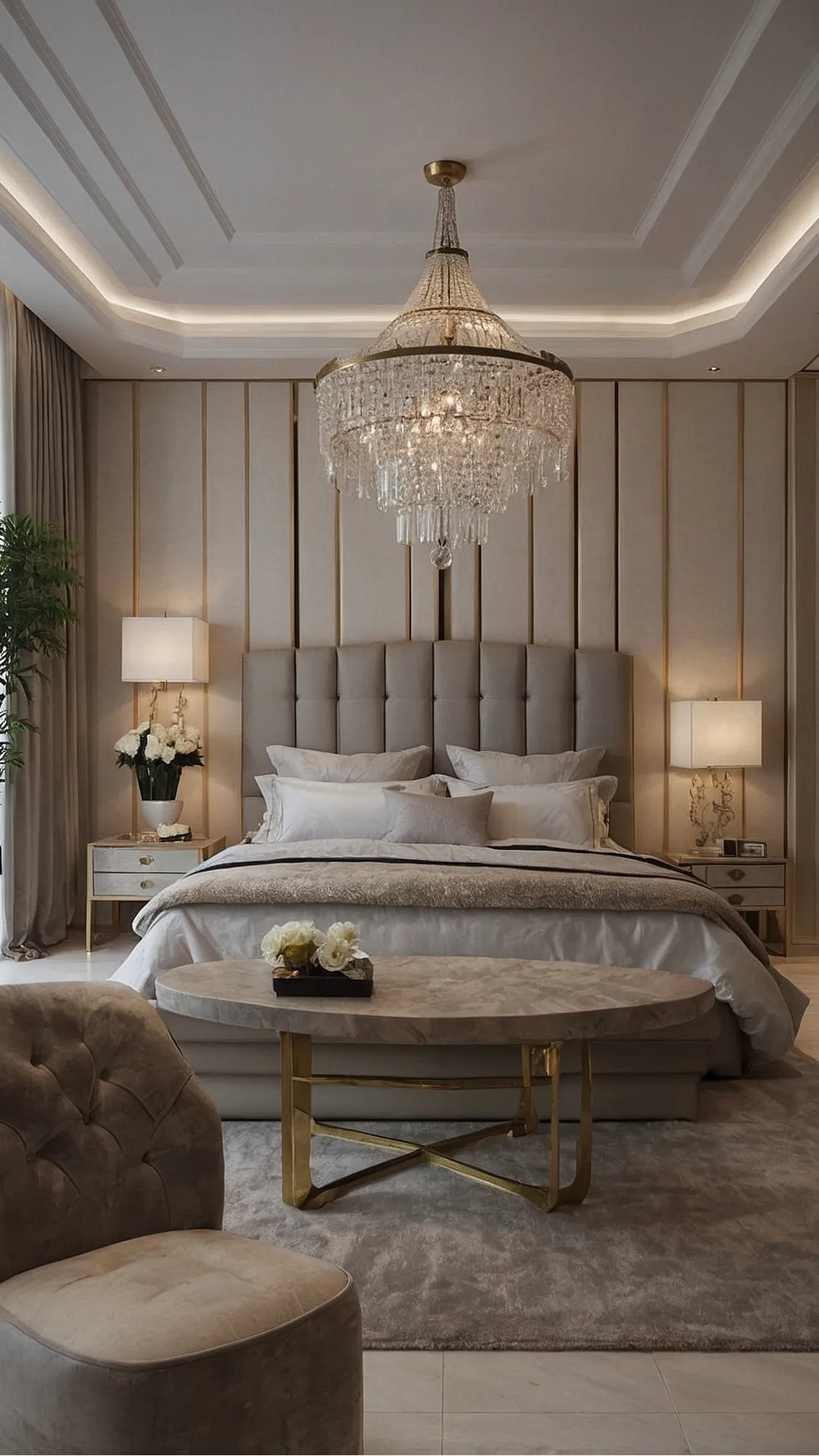 Glamorous Sanctuaries: Elegant Bedroom Decor