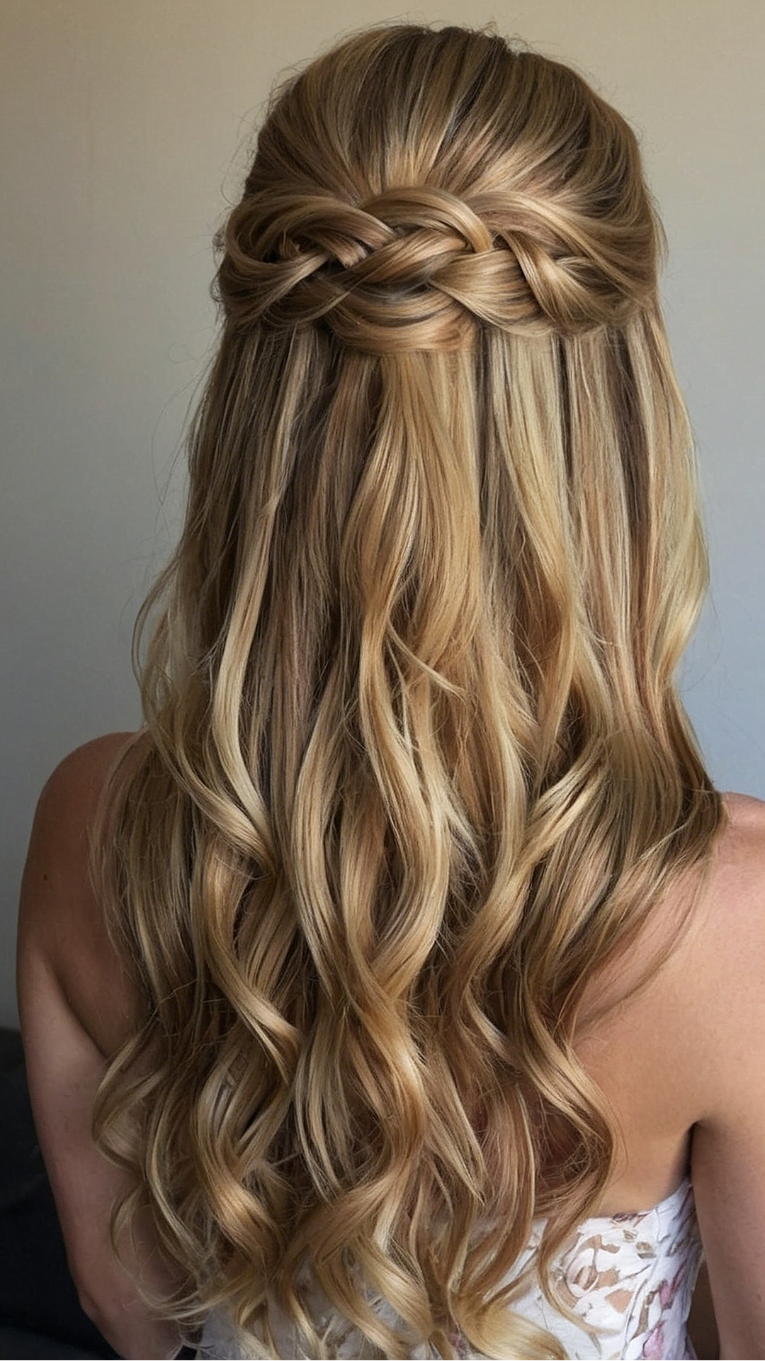 Bohemian Vibes: Half-Up Half-Down Prom Ideas