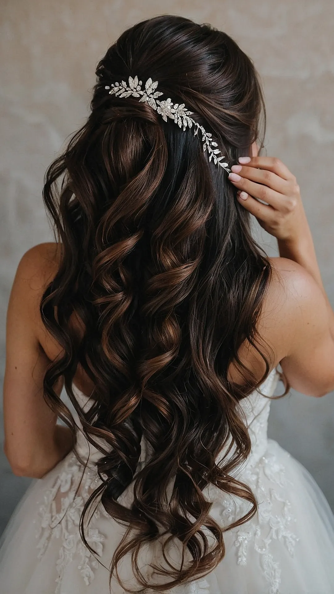 Graceful Half Up Half Down Wedding Hair Inspirations