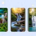Nature’s Masterpiece: 15 Waterfall Wallpapers to Elevate Your Device Aesthetics