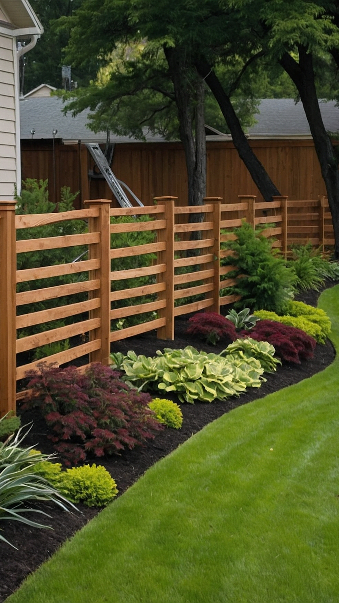 Boundary Blossoms: Vibrant Fence Line Landscaping Ideas