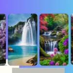 Tranquil Trails: Enchanting Waterfalls Wallpaper Ideas for Your Digital Escape