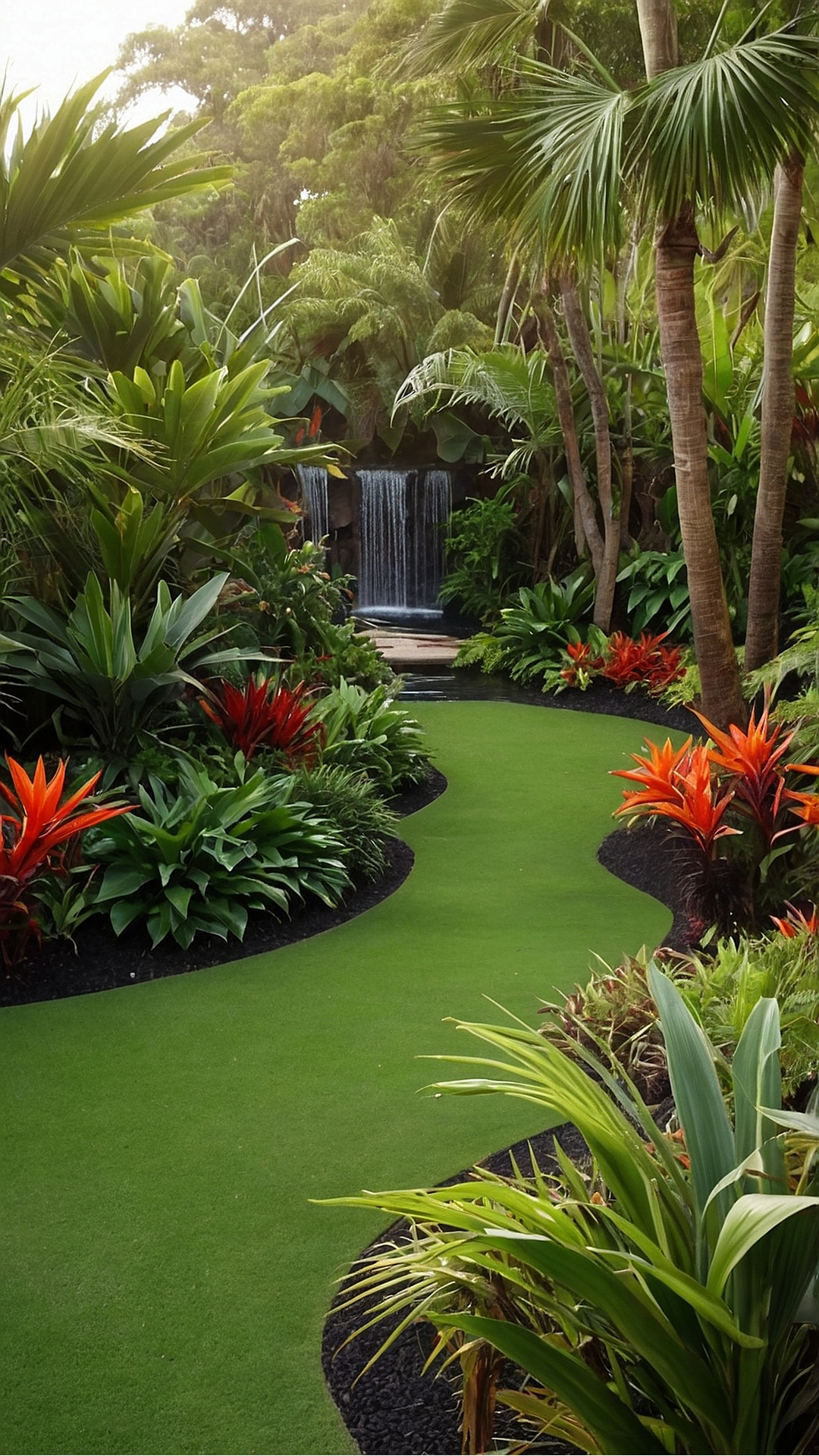 Tiki Hideaway: Whimsical Tropical Landscaping Inspirations