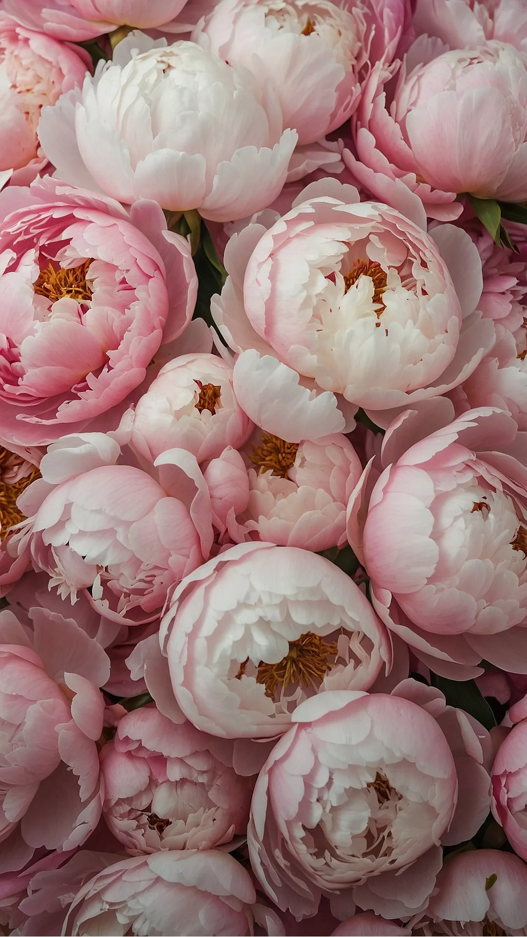 Nature's Palette: Vibrant Peony Wallpaper Designs