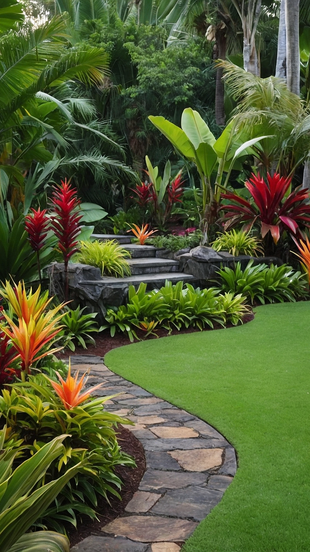 Cascading Canopy: Lush Tropical Landscaping Ideas