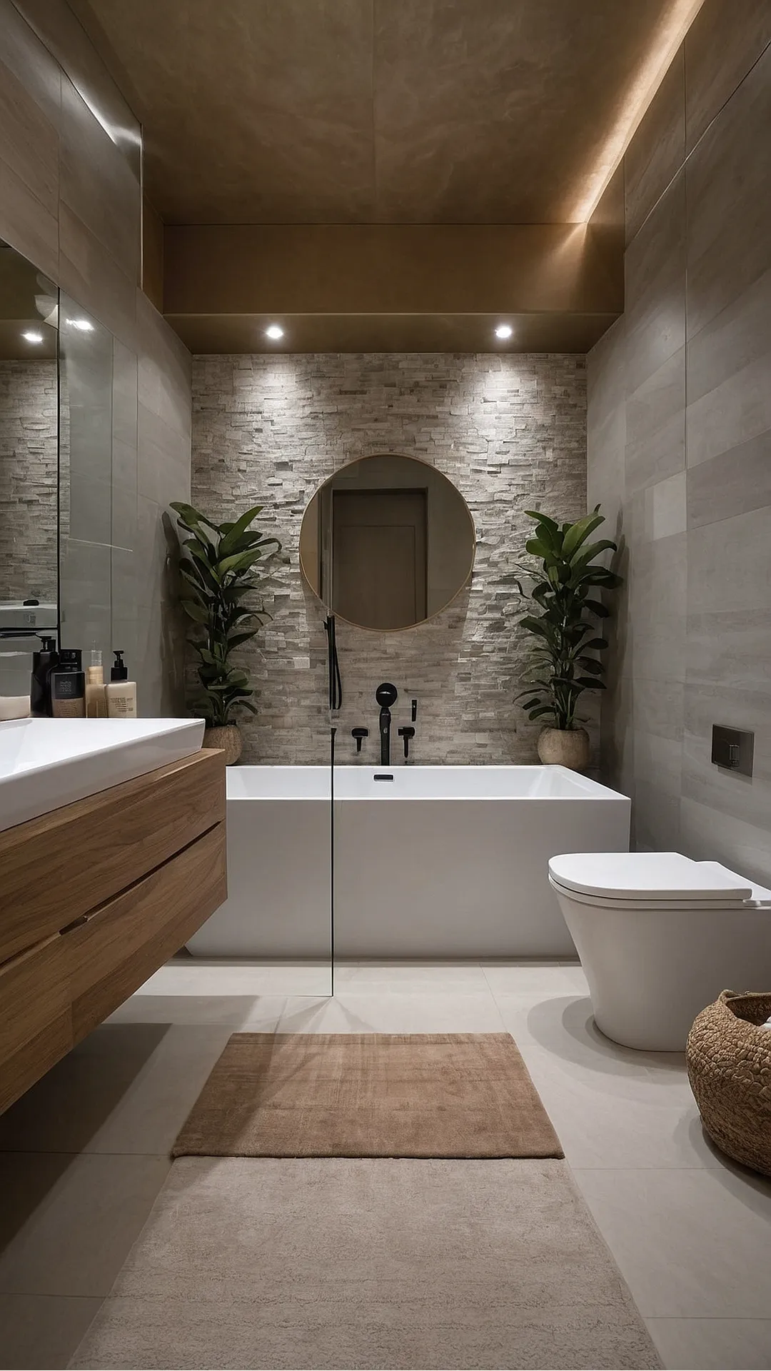 Urban Chic Bathroom Designs 