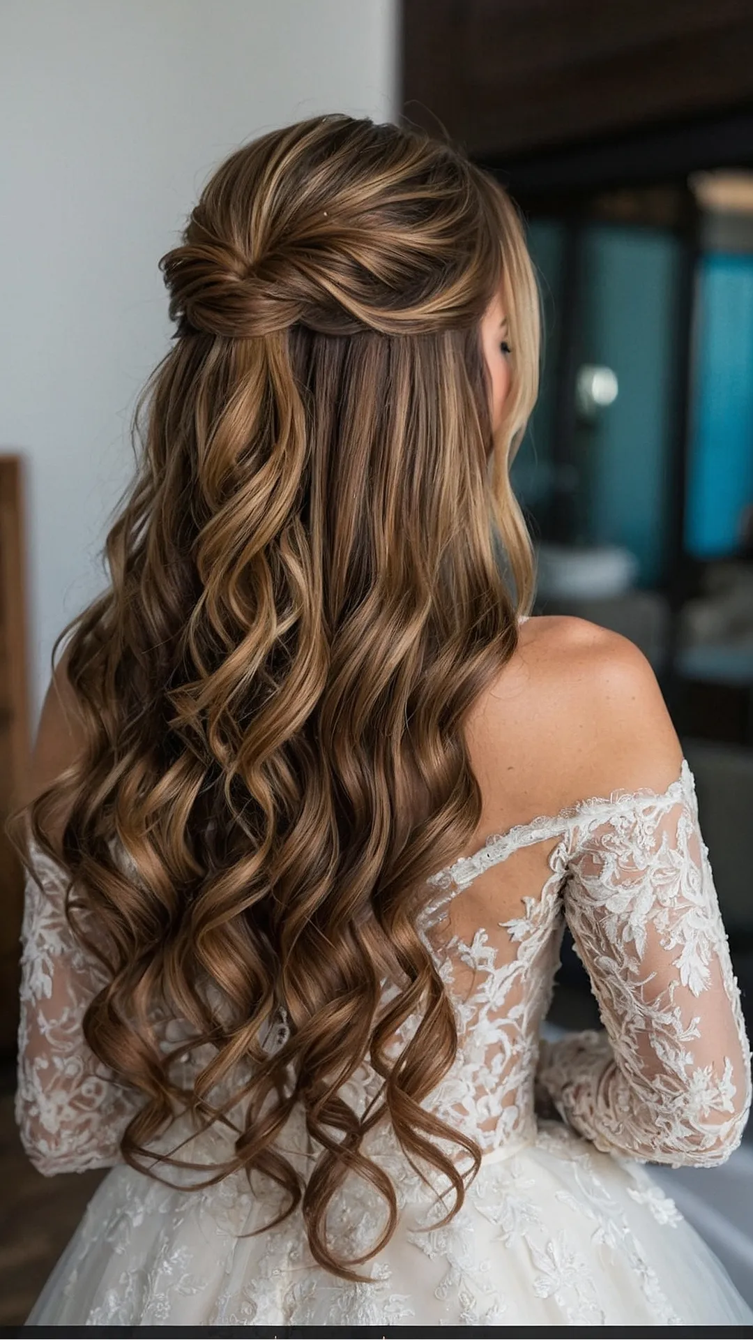 Dreamy Half Up Half Down Wedding Hair Inspirations