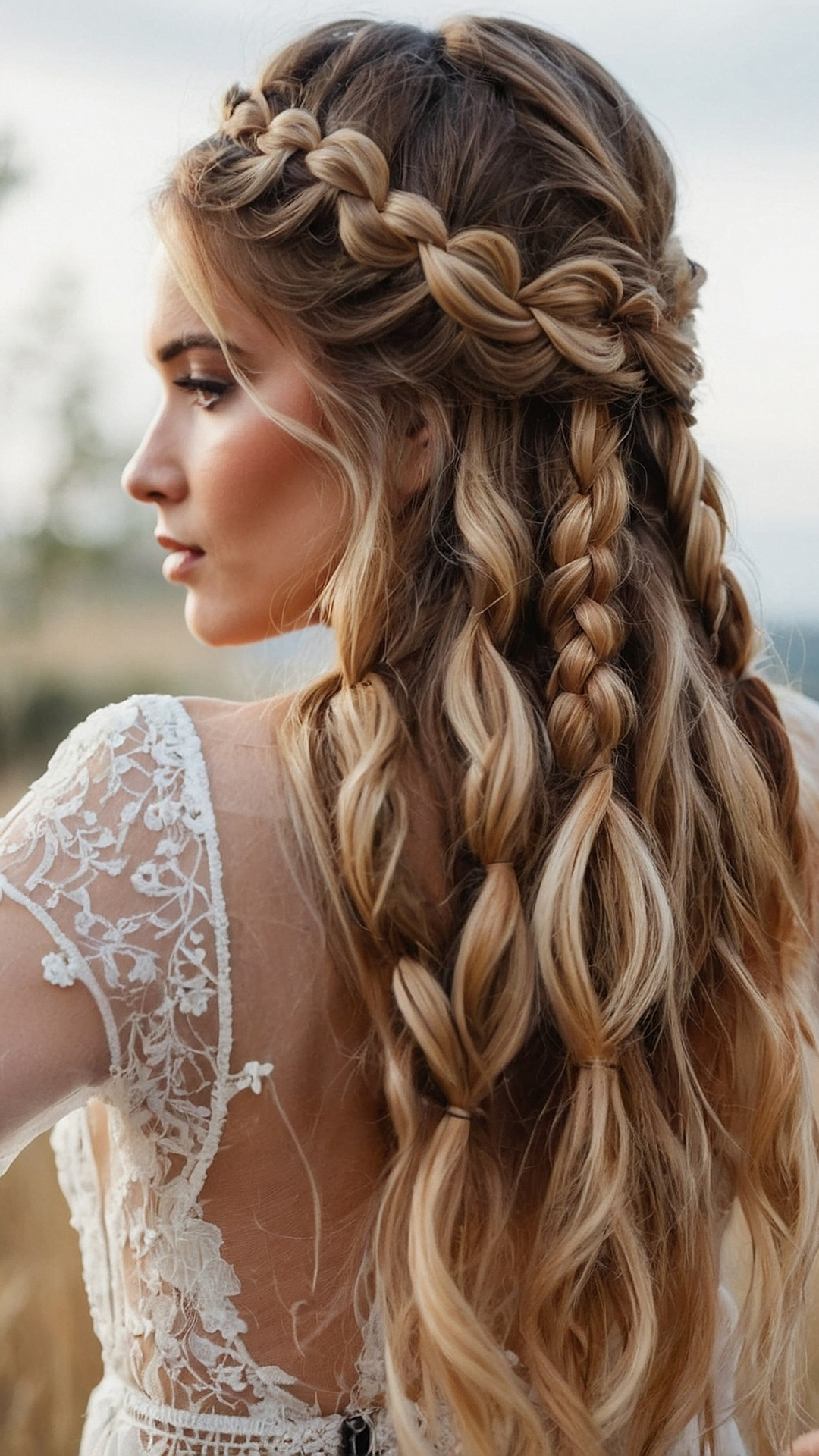 Elegant Entwined: Pretty Braided Hair Concepts