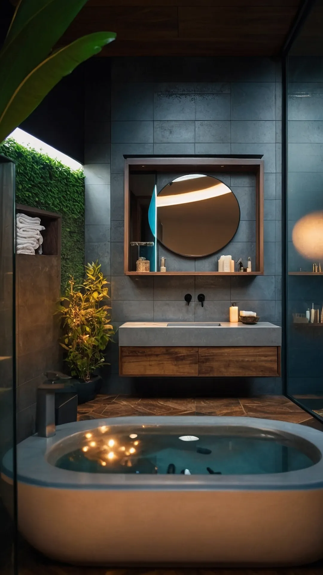 Nature-Inspired Bathroom Retreats