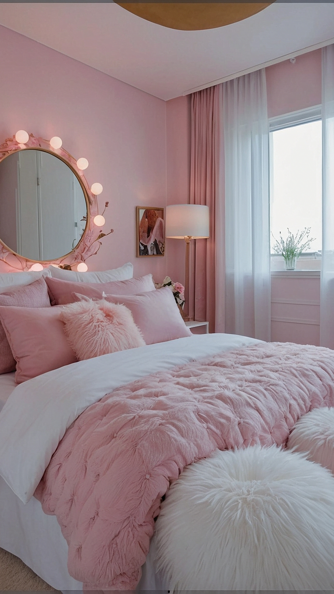 Bubblegum Bliss: Pink Bedroom Refresh Theme