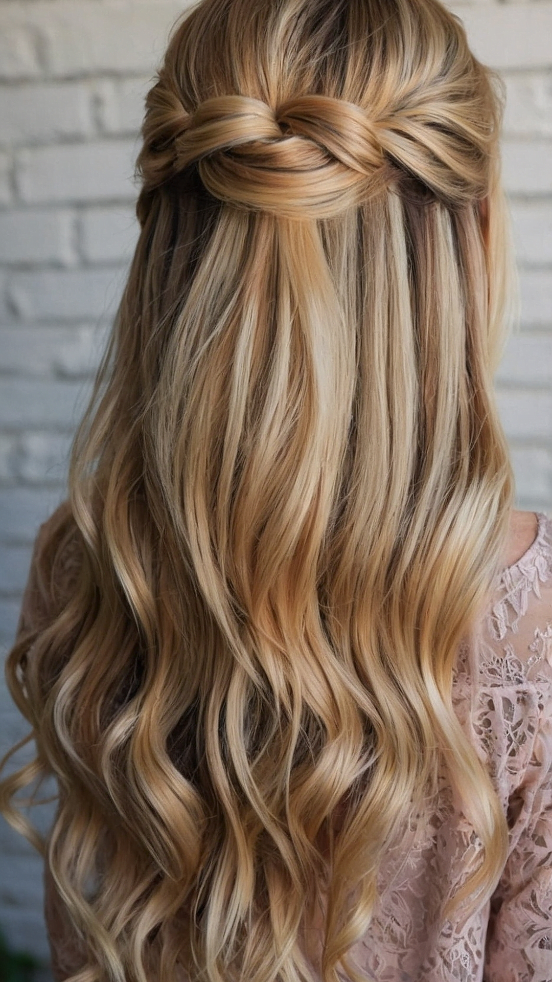 Dreamy Half-Up Half-Down Prom Hairstyles