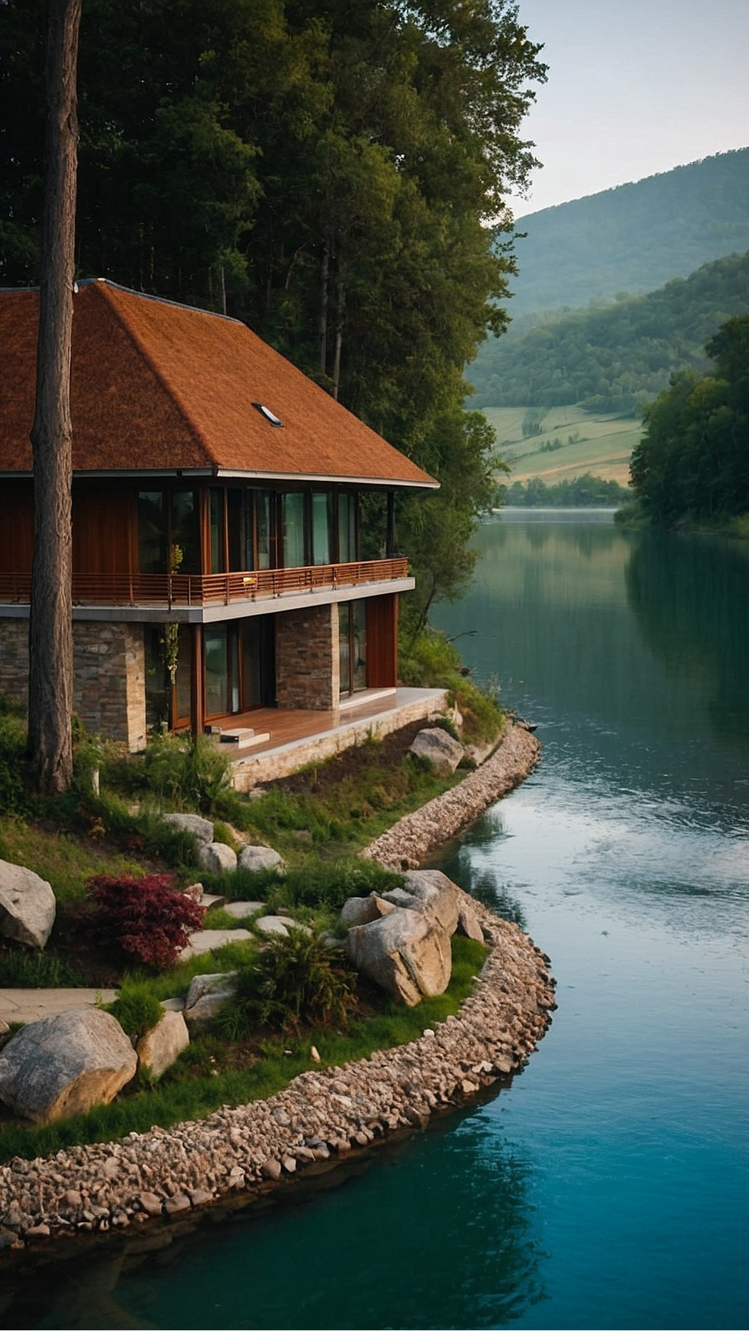 Architectural Charm in Rural Settings