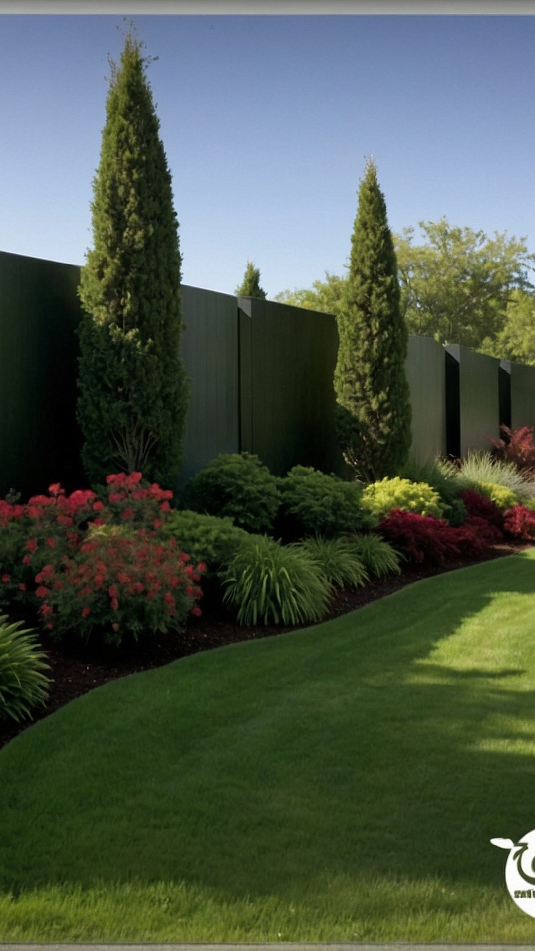 Serenity by the Fence: Tranquil Landscape Ideas