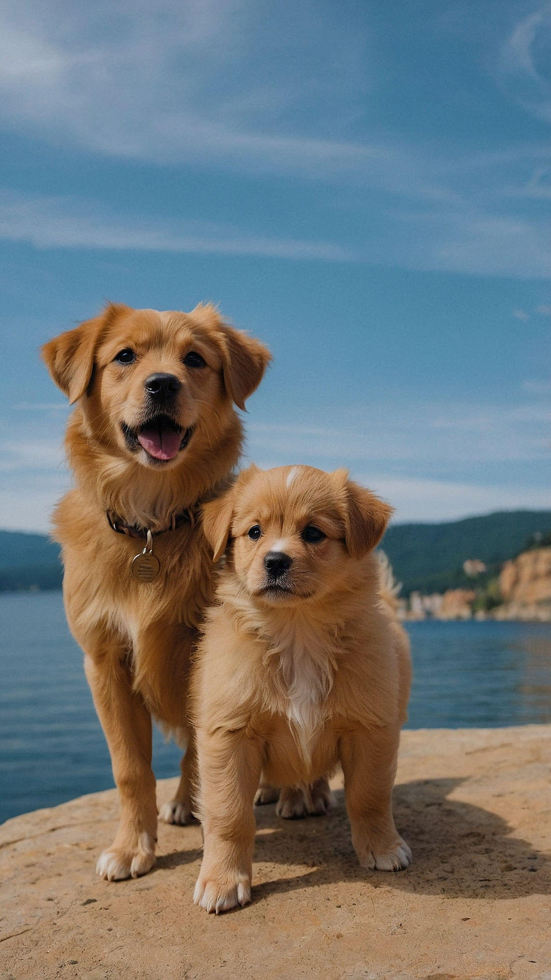 Tender Tails: Picturesque Puppies Showcase