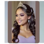Regal Crown: 15 Quinceañera Hairstyles with Crown Ideas
