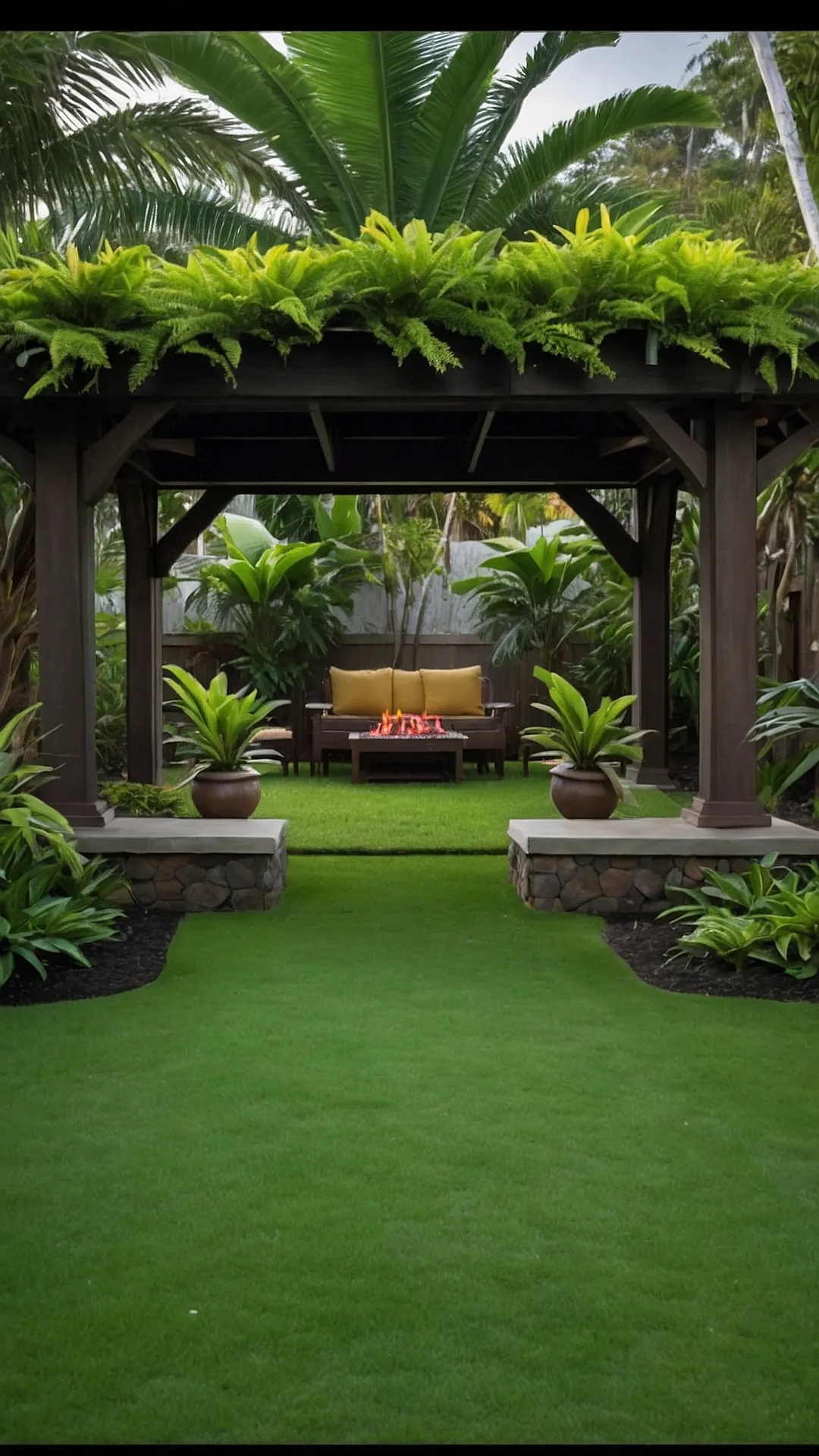 Lush Tropical Landscaping Concepts for a Relaxing Retreat