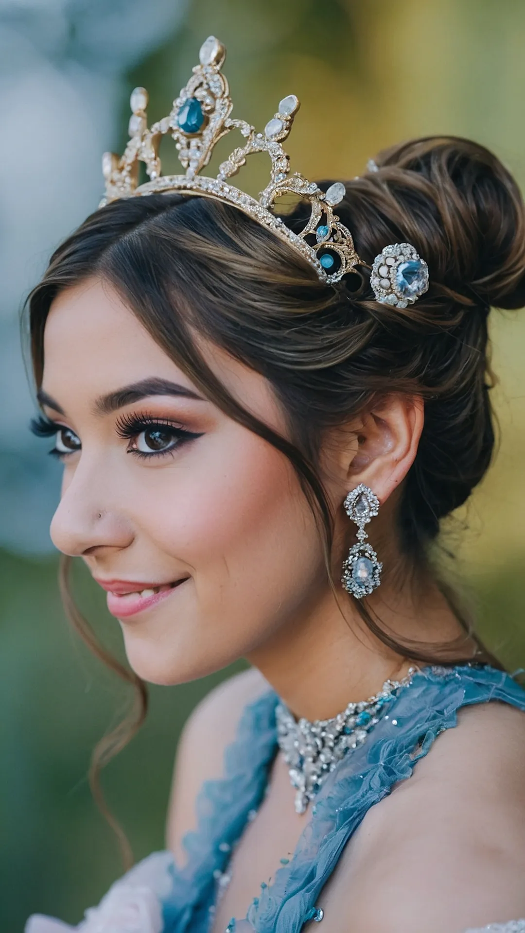 Regal Quinceañera Crowning Glory