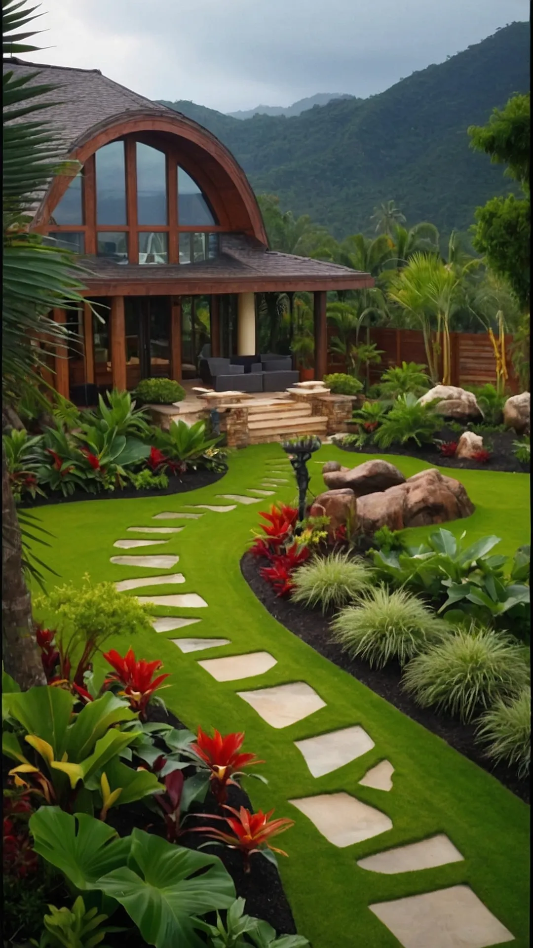 Paradise Found: Tropical Oasis Backyard