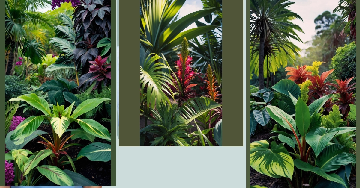 Vibrant Tropical Plants for Stunning Outdoor Full Sun Landscapes